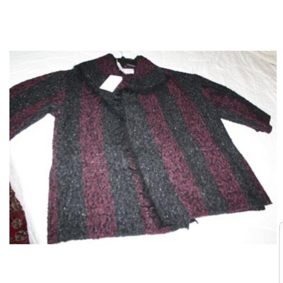 IRO NWT nubby wool wrap lined coat size 8 - Picture 4 of 7